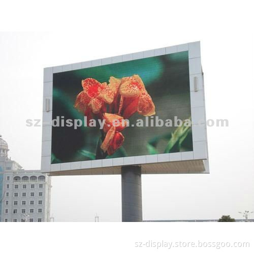 Financial institutions P10 full color big screen outdoor led tv